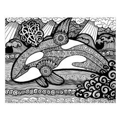 Dibujo para colorear: Zentangle (Colorear Adultos) #174341 - Dibujos para Colorear e Imprimir Gratis
