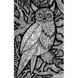 Dibujo para colorear: Zentangle (Colorear Adultos) #174343 - Dibujos para Colorear e Imprimir Gratis