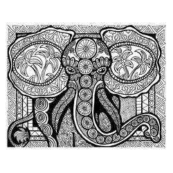 Dibujos para colorear: Zentangle - Dibujos para Colorear e Imprimir Gratis