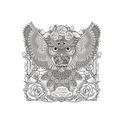 Dibujo para colorear: Zentangle (Colorear Adultos) #174351 - Dibujos para Colorear e Imprimir Gratis