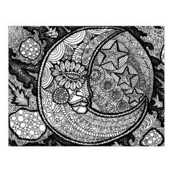 Dibujo para colorear: Zentangle (Colorear Adultos) #174354 - Dibujos para Colorear e Imprimir Gratis
