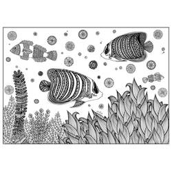 Dibujo para colorear: Zentangle (Colorear Adultos) #174356 - Dibujos para Colorear e Imprimir Gratis