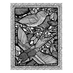 Dibujo para colorear: Zentangle (Colorear Adultos) #174359 - Dibujos para Colorear e Imprimir Gratis
