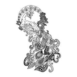 Dibujo para colorear: Zentangle (Colorear Adultos) #174362 - Dibujos para Colorear e Imprimir Gratis