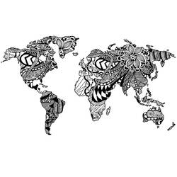 Dibujo para colorear: Zentangle (Colorear Adultos) #217475 - Dibujos para Colorear e Imprimir Gratis