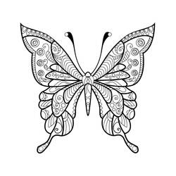 Dibujo para colorear: Zentangle (Colorear Adultos) #217479 - Dibujos para Colorear e Imprimir Gratis