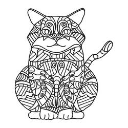 Dibujo para colorear: Zentangle (Colorear Adultos) #217482 - Dibujos para Colorear e Imprimir Gratis