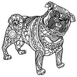 Dibujo para colorear: Zentangle (Colorear Adultos) #217484 - Dibujos para Colorear e Imprimir Gratis