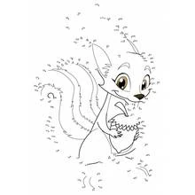 Dibujo para colorear: Colorear de Punto a Punto (Colorear por Números) #125836 - Dibujos para Colorear e Imprimir Gratis