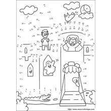 Dibujo para colorear: Colorear de Punto a Punto (Colorear por Números) #125847 - Dibujos para Colorear e Imprimir Gratis