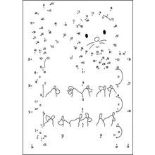 Dibujo para colorear: Colorear de Punto a Punto (Colorear por Números) #125877 - Dibujos para Colorear e Imprimir Gratis