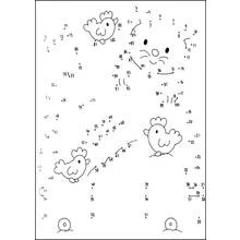 Dibujo para colorear: Colorear de Punto a Punto (Colorear por Números) #125893 - Dibujos para Colorear e Imprimir Gratis