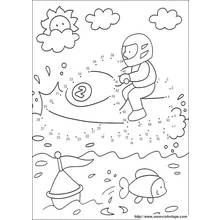 Dibujo para colorear: Colorear de Punto a Punto (Colorear por Números) #125904 - Dibujos para Colorear e Imprimir Gratis