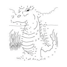 Dibujo para colorear: Colorear de Punto a Punto (Colorear por Números) #125920 - Dibujos para Colorear e Imprimir Gratis
