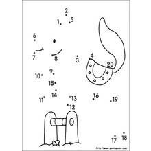 Dibujo para colorear: Colorear de Punto a Punto (Colorear por Números) #125946 - Dibujos para Colorear e Imprimir Gratis