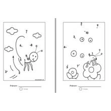 Dibujo para colorear: Colorear de Punto a Punto (Colorear por Números) #125957 - Dibujos para Colorear e Imprimir Gratis