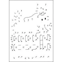 Dibujo para colorear: Colorear de Punto a Punto (Colorear por Números) #125965 - Dibujos para Colorear e Imprimir Gratis