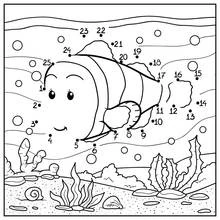 Dibujo para colorear: Colorear de Punto a Punto (Colorear por Números) #125976 - Dibujos para Colorear e Imprimir Gratis