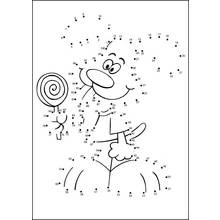 Dibujo para colorear: Colorear de Punto a Punto (Colorear por Números) #125977 - Dibujos para Colorear e Imprimir Gratis