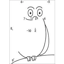 Dibujo para colorear: Colorear de Punto a Punto (Colorear por Números) #125999 - Dibujos para Colorear e Imprimir Gratis