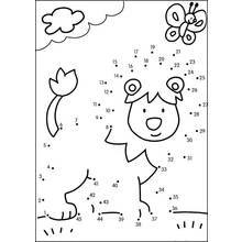 Dibujo para colorear: Colorear de Punto a Punto (Colorear por Números) #126004 - Dibujos para Colorear e Imprimir Gratis