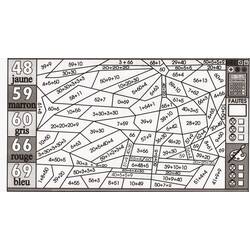 Dibujo para colorear: Colorear Mágico de Sumas (Colorear por Números) #182635 - Dibujos para Colorear e Imprimir Gratis