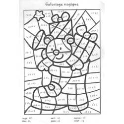 Dibujo para colorear: Colorear Mágico de Sumas (Colorear por Números) #182656 - Dibujos para Colorear e Imprimir Gratis