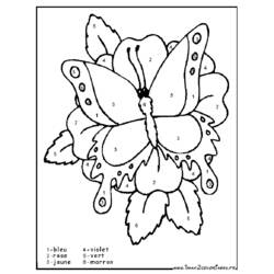 Dibujo para colorear: Colorear por números (Colorear por Números) #125485 - Dibujos para Colorear e Imprimir Gratis