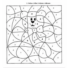 Dibujo para colorear: Colorear por números (Colorear por Números) #125525 - Dibujos para Colorear e Imprimir Gratis