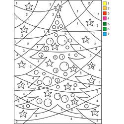 Dibujo para colorear: Colorear por números (Colorear por Números) #125567 - Dibujos para Colorear e Imprimir Gratis