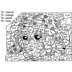 Dibujo para colorear: Coloreo Mágico (Colorear por Números) #126090 - Dibujos para Colorear e Imprimir Gratis