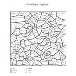 Dibujo para colorear: Coloreo Mágico (Colorear por Números) #126098 - Dibujos para Colorear e Imprimir Gratis