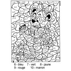 Dibujo para colorear: Coloreo Mágico (Colorear por Números) #126109 - Dibujos para Colorear e Imprimir Gratis