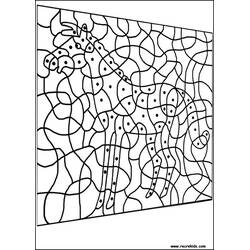 Dibujo Coloreo Mágico (Colorear por Números) #126113 para imprimir y colorear