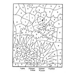 Dibujo para colorear: Coloreo Mágico (Colorear por Números) #126116 - Dibujos para Colorear e Imprimir Gratis