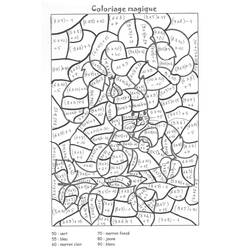 Dibujo para colorear: Coloreo Mágico (Colorear por Números) #126127 - Dibujos para Colorear e Imprimir Gratis