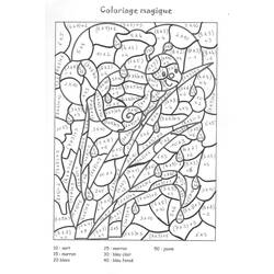 Dibujo para colorear: Coloreo Mágico (Colorear por Números) #126149 - Dibujos para Colorear e Imprimir Gratis