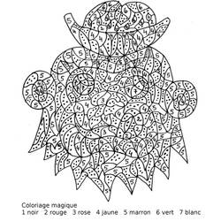 Dibujo para colorear: Coloreo Mágico (Colorear por Números) #126162 - Dibujos para Colorear e Imprimir Gratis