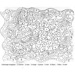 Dibujo para colorear: Coloreo Mágico (Colorear por Números) #126203 - Dibujos para Colorear e Imprimir Gratis
