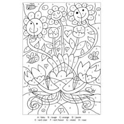 Dibujo para colorear: Coloreo Mágico (Colorear por Números) #126272 - Dibujos para Colorear e Imprimir Gratis