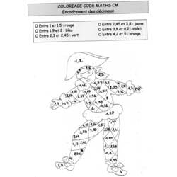 Dibujo Coloreo Mágico (Colorear por Números) #126293 para imprimir y colorear