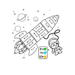 Dibujo para colorear: Coloreo Mágico Grado 1 (Colorear por Números) #178225 - Dibujos para Colorear e Imprimir Gratis
