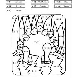 Dibujo para colorear: Coloreo Mágico Grado 1 (Colorear por Números) #178229 - Dibujos para Colorear e Imprimir Gratis
