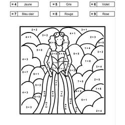 Dibujo para colorear: Coloreo Mágico Grado 1 (Colorear por Números) #178231 - Dibujos para Colorear e Imprimir Gratis