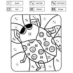Dibujo para colorear: Coloreo Mágico Grado 1 (Colorear por Números) #178233 - Dibujos para Colorear e Imprimir Gratis