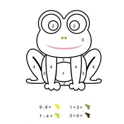 Dibujo para colorear: Coloreo Mágico Grado 2 (Colorear por Números) #178334 - Dibujos para Colorear e Imprimir Gratis