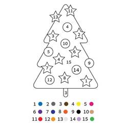 Dibujo para colorear: Coloreo Mágico Grado 2 (Colorear por Números) #178335 - Dibujos para Colorear e Imprimir Gratis