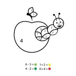 Dibujo para colorear: Coloreo Mágico Grado 2 (Colorear por Números) #178341 - Dibujos para Colorear e Imprimir Gratis