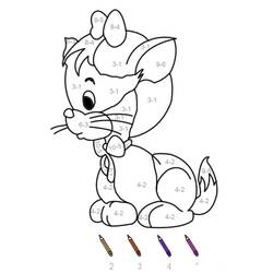 Dibujo para colorear: Coloreo Mágico Grado 2 (Colorear por Números) #178344 - Dibujos para Colorear e Imprimir Gratis