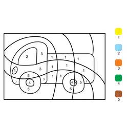 Dibujos para colorear: Coloreo Mágico Grado 2 - Dibujos para Colorear e Imprimir Gratis